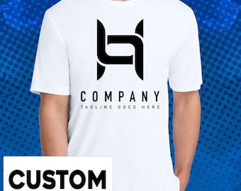 Custom Printed Athletic Tee – Personalized Moisture-Wicking Sportswear