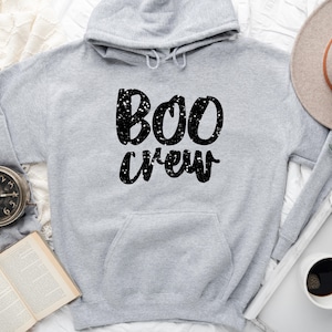 Boo Crew Hoodie, Halloween Hoodie, Halloween Party Sweatshirt, Halloween Family Hoodies, Boo Crew Sweatshirt, Halloween Boo Hoodie