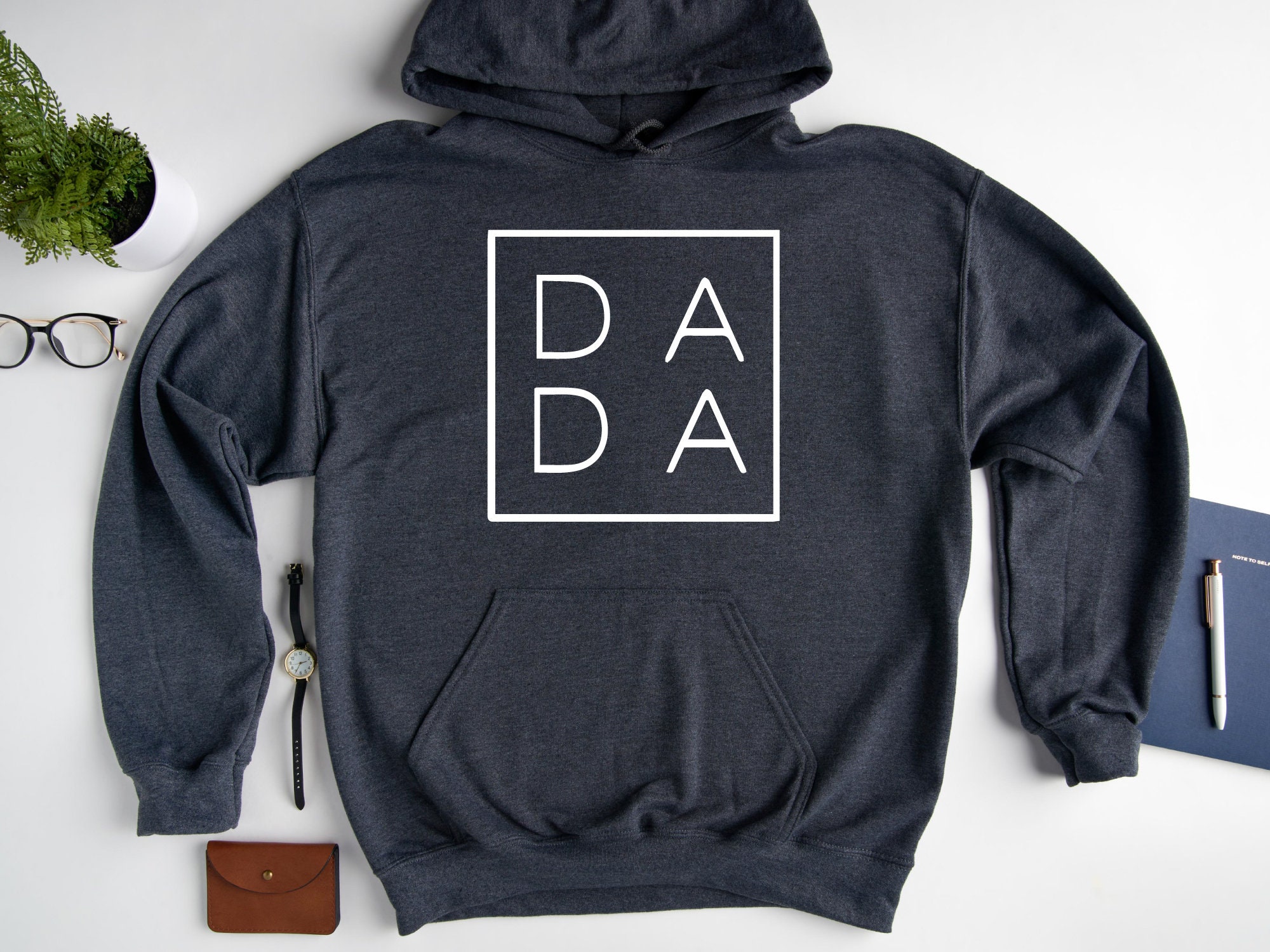【DADA(多多)】DADA Logo Hoodie Zip-up Dada Sweatshirt, Father's Day Hoodie, Dada Life Sweatshirt