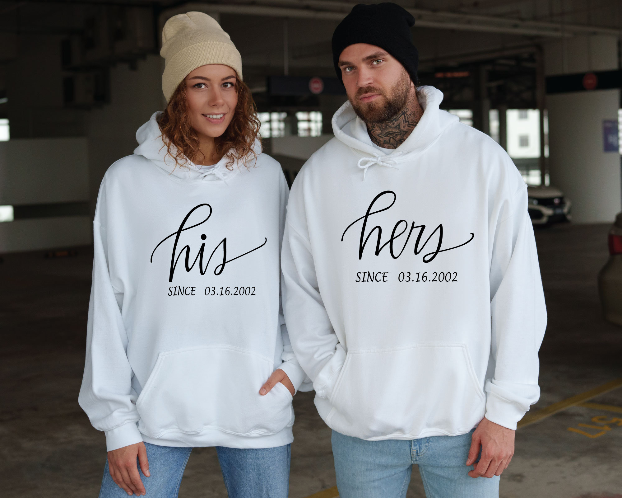 His and Hers Hoodies 