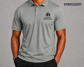 Custom Embroidered Polo Shirt: Breathable, Athletic Style