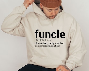 Funcle Definition Hoodie | Funny Uncle Sweatshirt