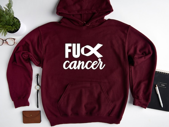 Carnelevarium SWEATSHIRT Mサイズ ユニセックス Fuck Cancer Hoodie Sweater, Cancer Sweatshirt, Fuck Cancer Hoodie