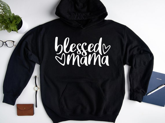 Blessed Mama Sweatshirt Blessed Mama 