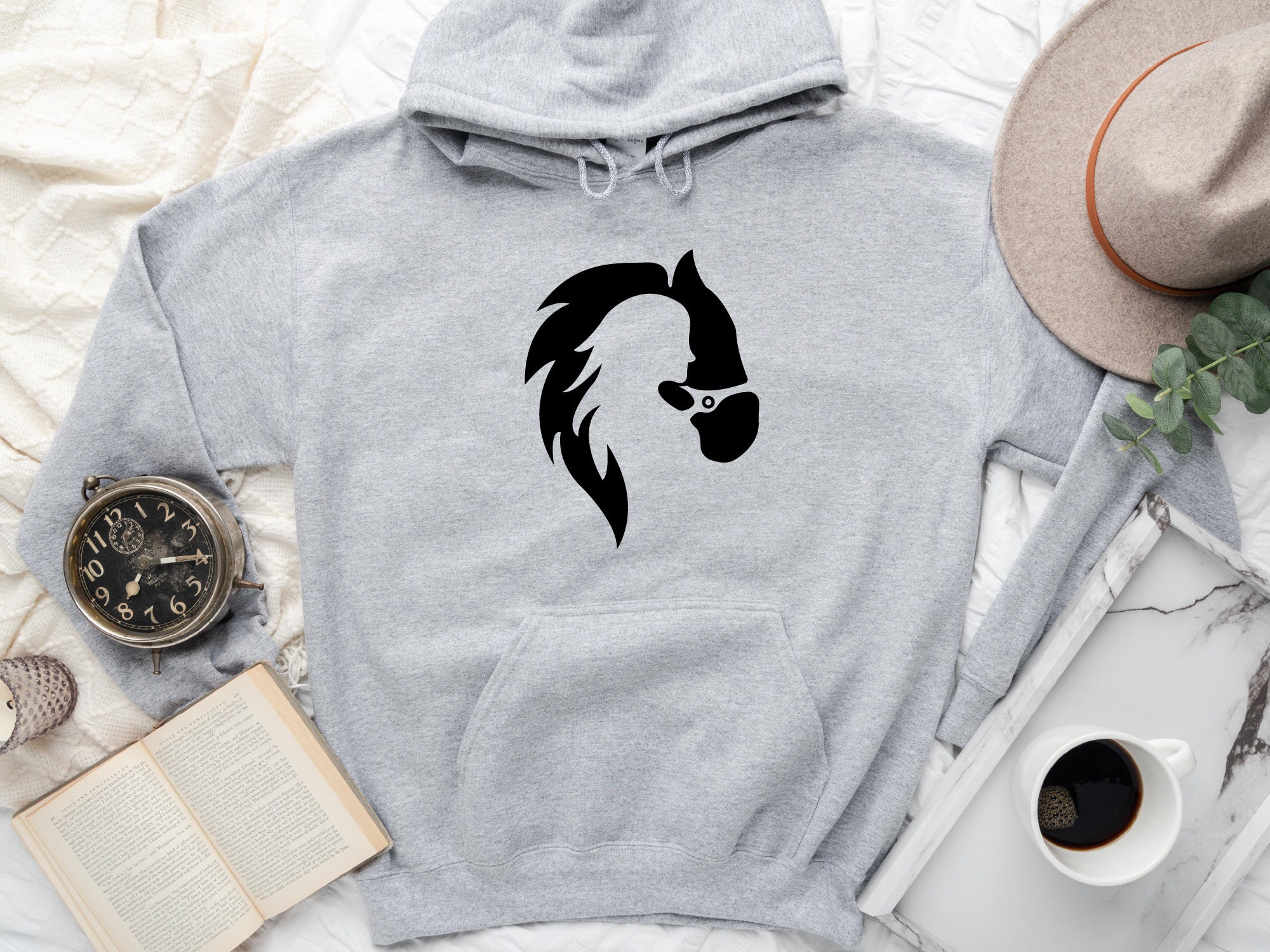 Women Horse Lover Hoodie Horse Mom Hoodie Gift for Horse Etsy