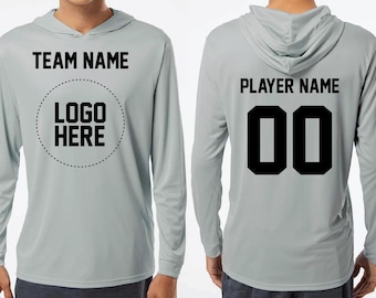 Personalized Workout Hoodie: Lightweight, Quick-Dry, UV Protection