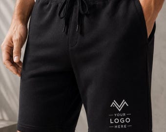 Personalized Sweat Shorts with Logo, Custom Men’s Shorts, Lounge Shorts, Team Shorts