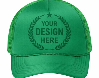 Custom Mesh Back Hat, Custom Logo Hat, Business Logo Cap, Personalized Trucker cap