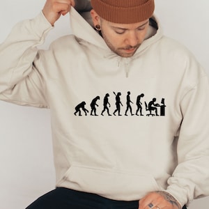 Evolution Of Programmer Hoodie, Born To Coding Hoodie, Funny Programmer Hoodie, Programmer Evolution Sweatshirt, Funny Coding Hoodie