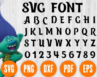 trolls letters etsy