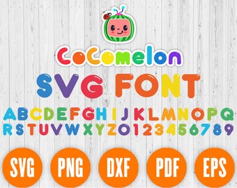 Cocomelon Letters Etsy