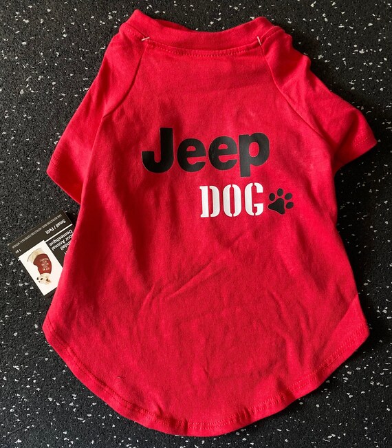 Jeep Dog Shirt Etsy