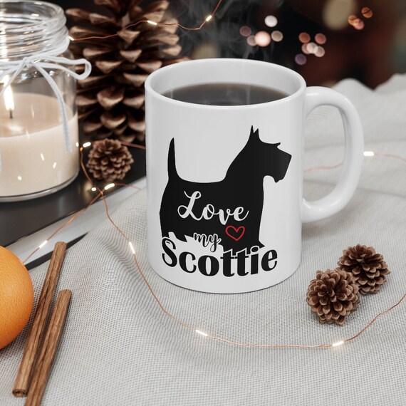 Scottie top dog mug