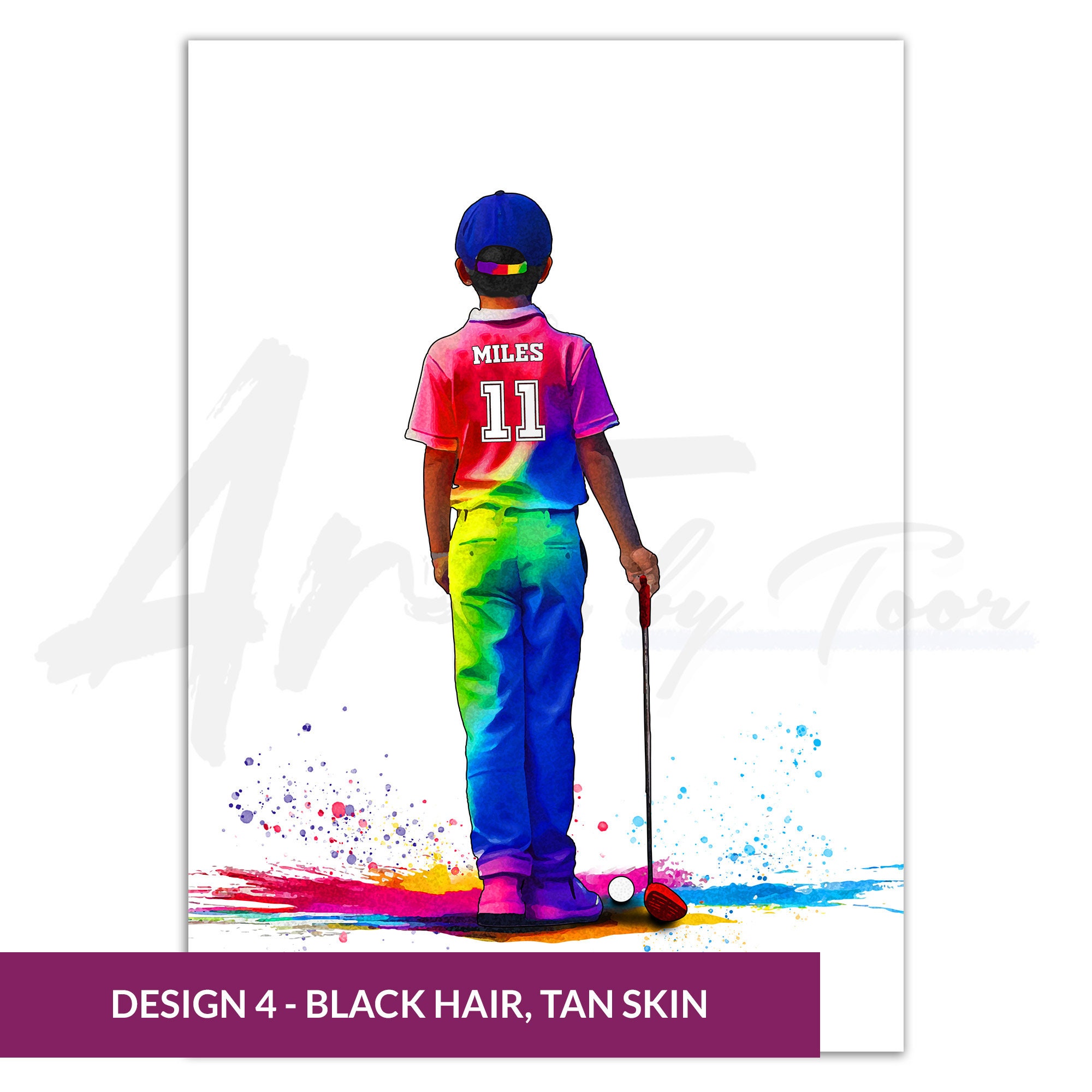 Personalised Golf Gifts | Golf Gifts for Boys | Golf Poster | Golf Gift | Golfing Gifts | Birthday Gift | Golf Lovers