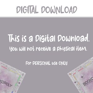 Custom Monopoly Template, Bookopoly Reading Challenge Edition ...