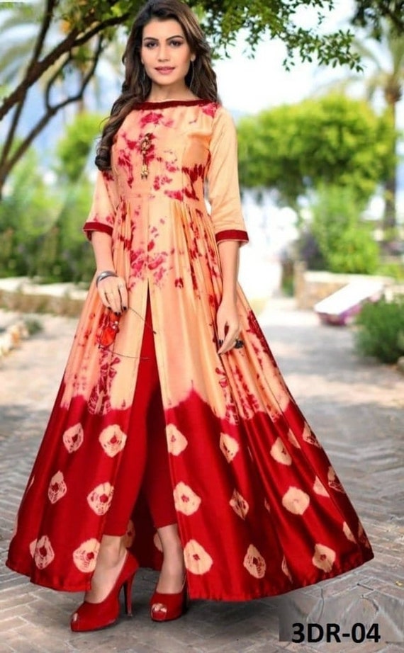 Buy Best Long Gown Dress for Girls Online - The Chennai Silks Online