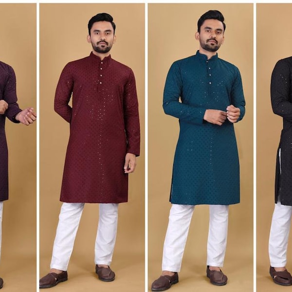 Kurta for men, Men's Kurta, Manyawar Catalogue, Wedding Kurta, Party wear kurta, Man kurta, Pakistani Kurta, Indian men’s Kurta online USA