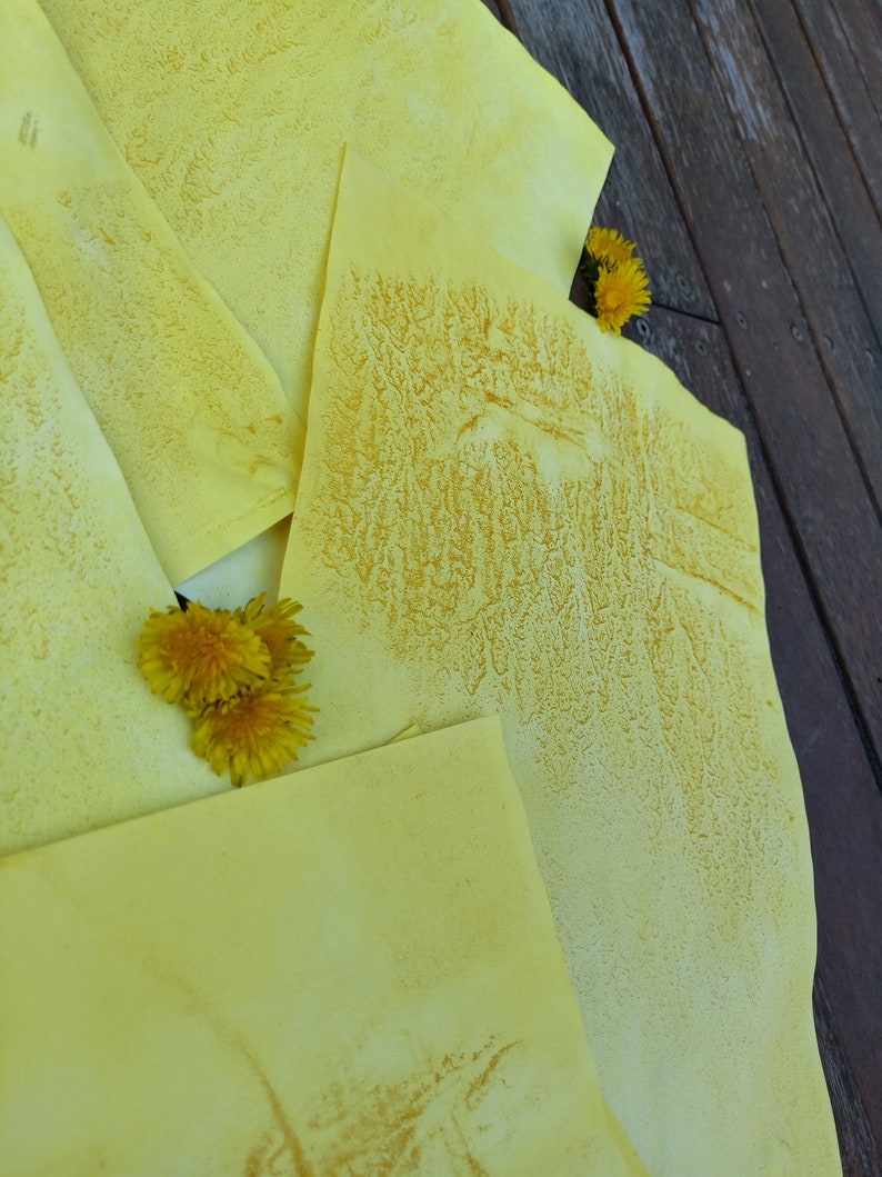 25pk TURMERICDYED PAPER A4 Size Tags Cardmaking Etsy