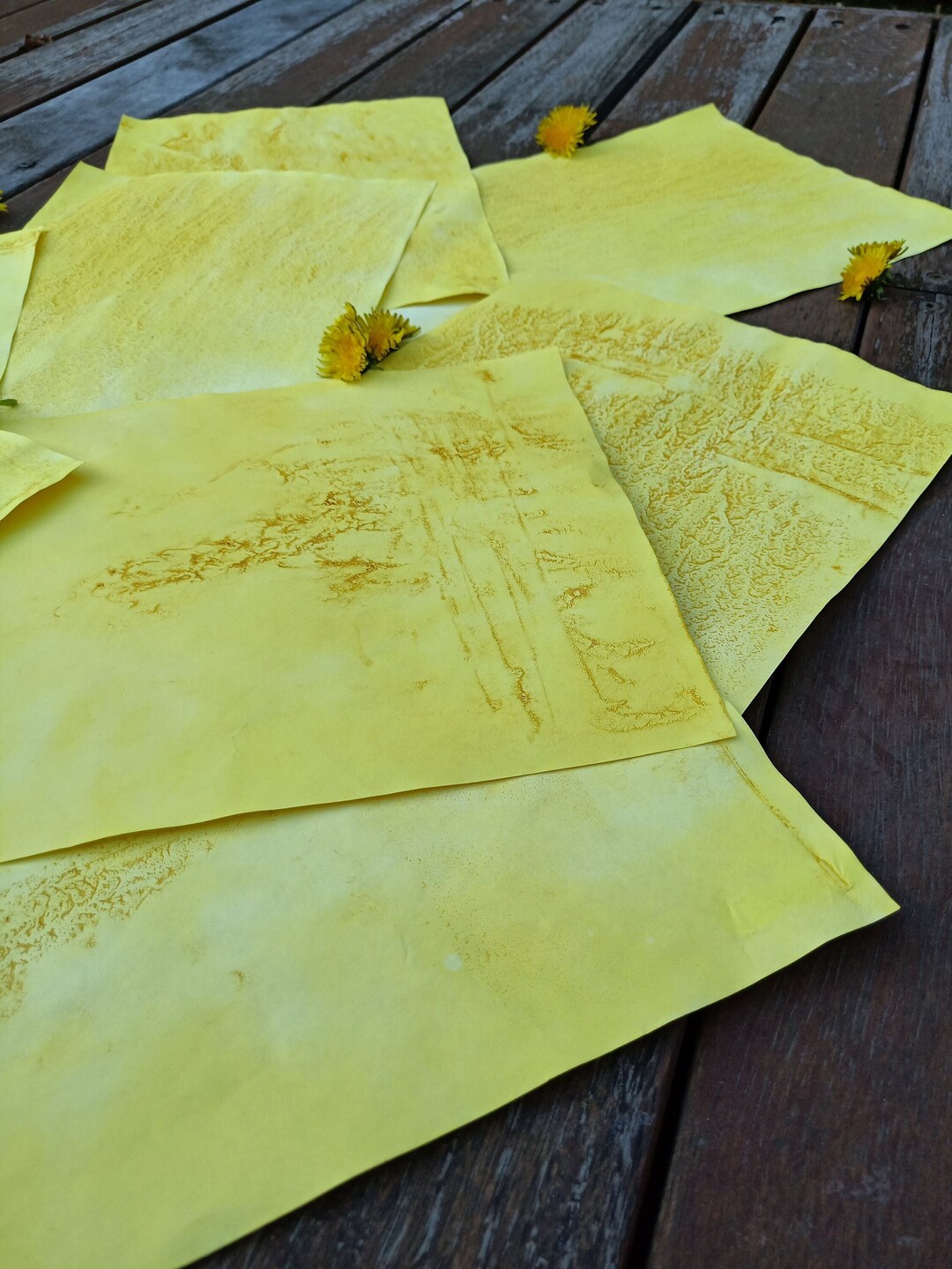 25pk TURMERICDYED PAPER A4 Size Tags Cardmaking Etsy
