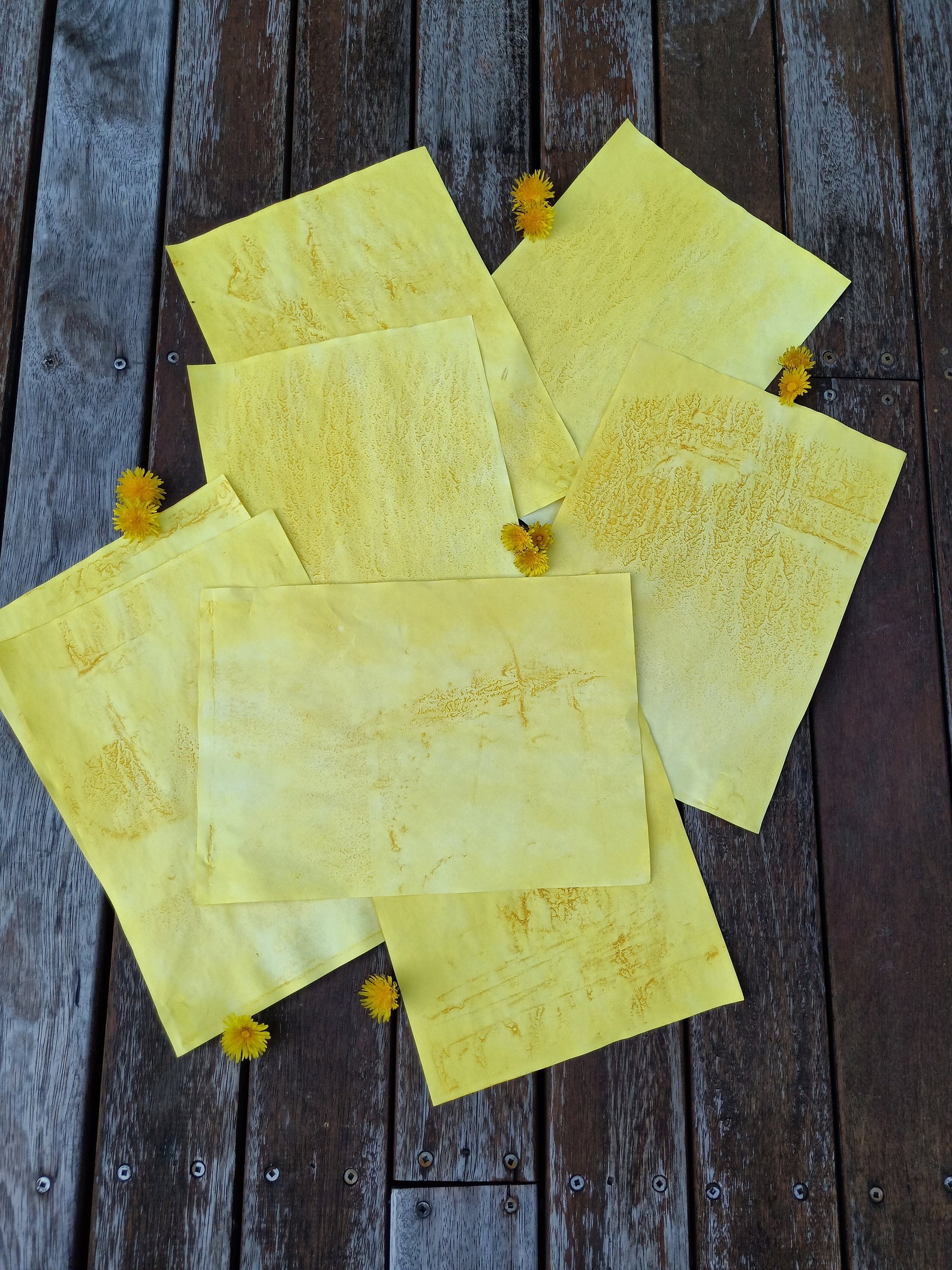25pk TURMERICDYED PAPER A4 Size Tags Cardmaking Etsy