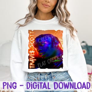 Travis Scott T-Shirt PNG Design, Instant Download, Digital Download PNG