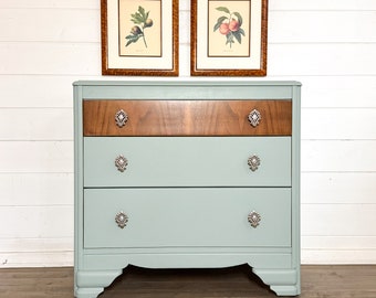 Harris Lebus Chest of 3 Drawers Painted in French Eggshell