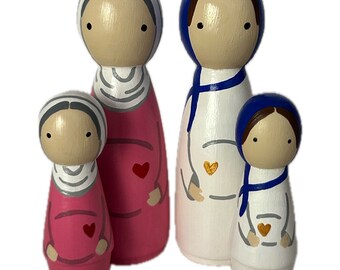 The Visitation Peg Doll Set