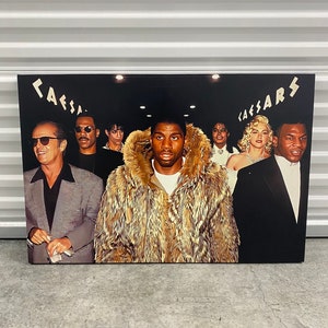 Magic Johnson entourage custom canvas print coldest pic of all time
