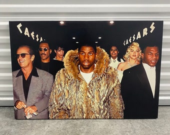 Magic Johnson entourage custom canvas print coldest pic of all time