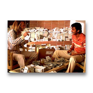 Blow - All about the Money canvas print Jonny depp wall decoration blow wall art wall decor