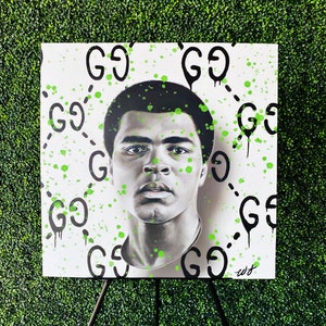 Muhammed Ali Custom Luxury Canvas Print