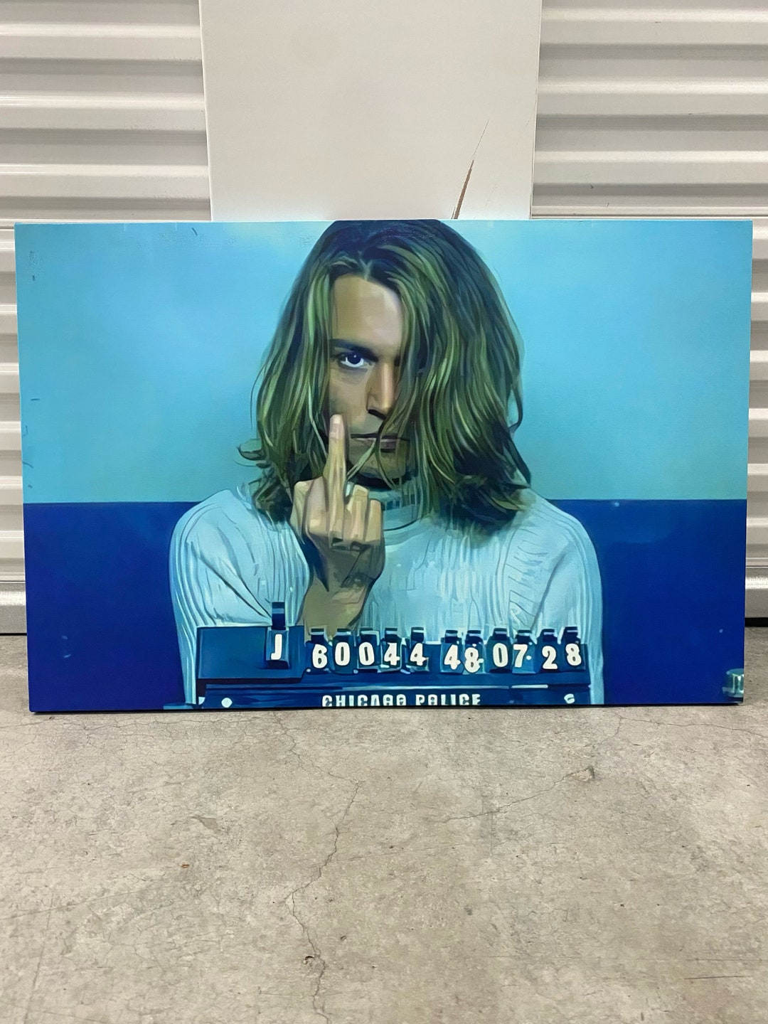 Boston George From the Movie Blow Canvas Print Jonny Depp Wall