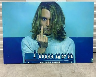 Boston George From the Movie Blow Canvas Print Jonny Depp Wall