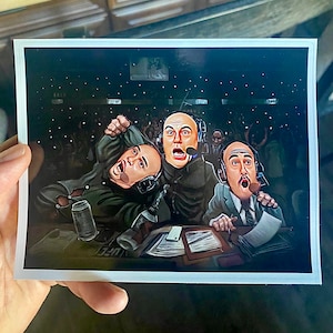 Stickersticker The UFC Announcer Crew Reaction Joe Rogan