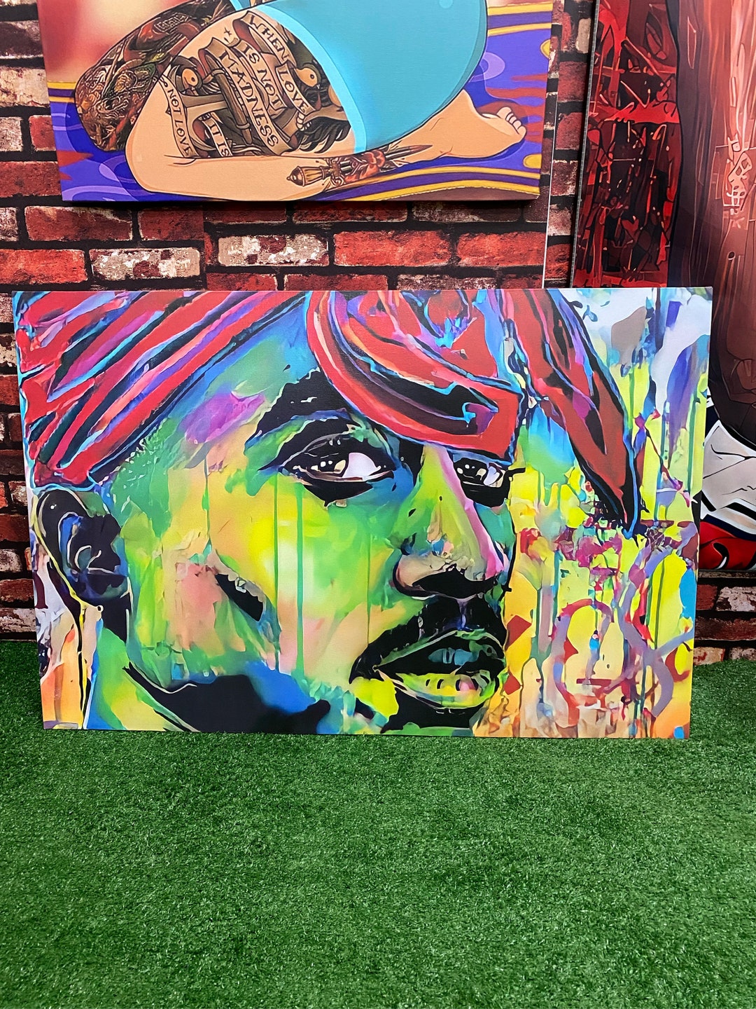 tupac-shakur-graffiti-custom-art-canvas-print-etsy