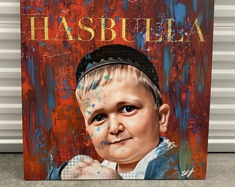 Hasbulla Custom artwork canvas print