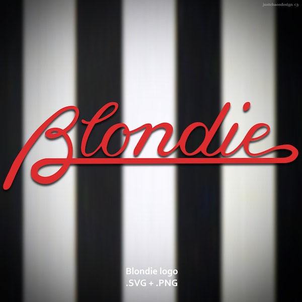 Blondie logo - .SVG + .PNG