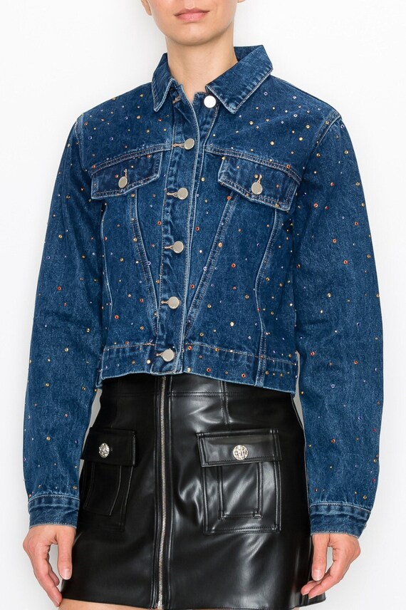 Multicolor denim jacket 2025