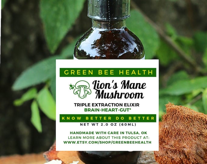 Featured listing image: LION’S MANE Triple Extracted Elixir