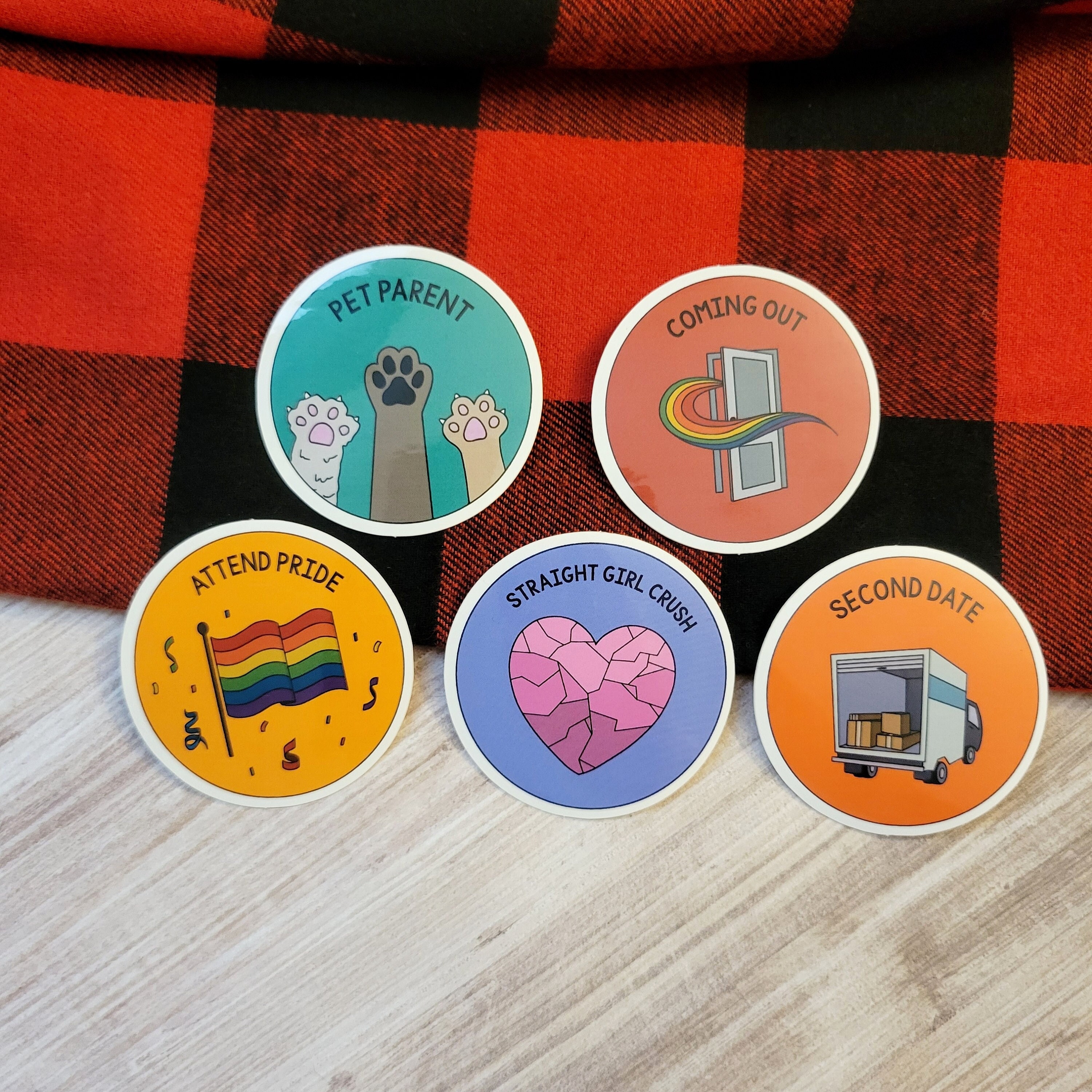 The Essential Pack - Stickers - Sapphic Scouts - Queer Merit Badges