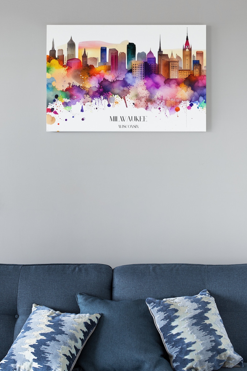 Milwaukee Art Milwaukee Wall Art Milwaukee Milwaukee Art Print Etsy