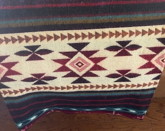 Reversible Queen Alpaca Wool Blanket from Ecuador | Ultra-soft blankets | Artisan Blanket | Stylish Warm Cozy Blanket | Southwestern Blanket