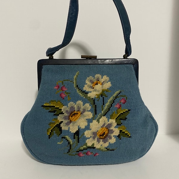 Needlepoint Handbag Etsy