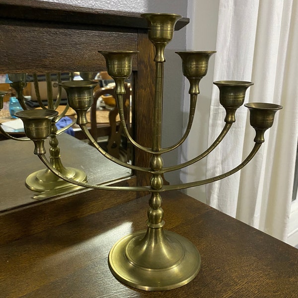 Vintage Brass Candelabra