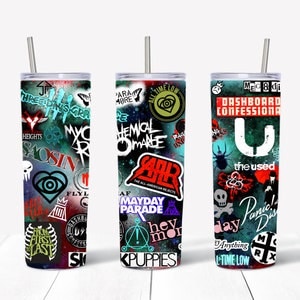 EMO Bands Tumbler