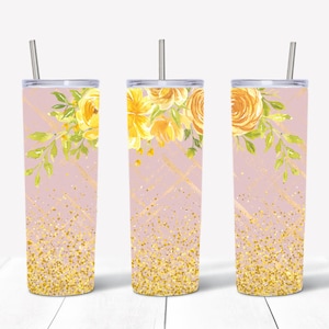 Yellow Roses Tumbler