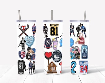 Love Hockey Rivalry Tumblers