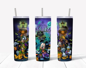 Cartoon Halloween Tumbler