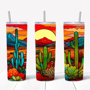 Love the Desert Arizona Sunset Tumblers
