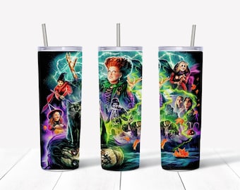 Halloween Witches Hocus Pocus Tumbler